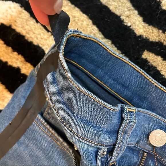 RAG & BONE Mid-Rise Skinny Leg Jeans with black side stripes/Size 26 - Picture 5 of 8